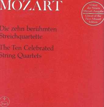 The Ten Celebrated String Quartets Amadeus Wolfgang Mozart