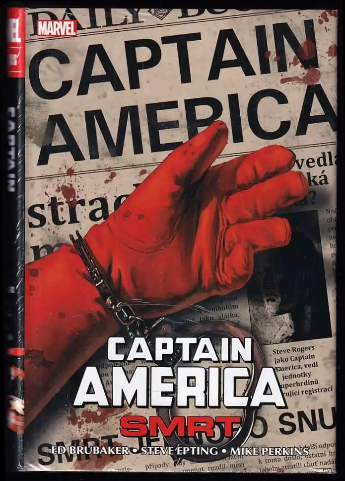 Captain America Omnibus Smrt Kniha T Et Ed Brubaker Steve