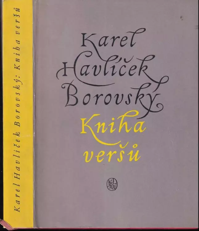 Kniha Ver Adolf Hoffmeister Karel Havl Ek Borovsk