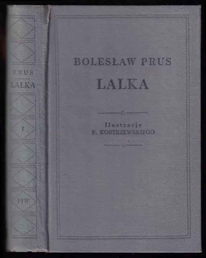 Lalka Bolesław Prus 1953 Państwowy Instytut Wydawniczy