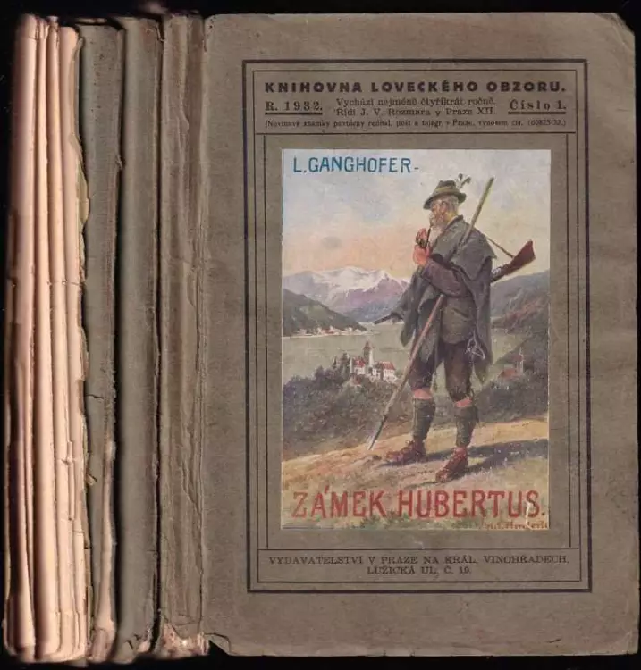 Zámek Hubertus Díl 1 román Ludwig Ganghofer 1918 Rozmara